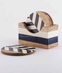 แผ่นรองแก้วไม้เรซินมาตรฐานสูงใช้ซ้ำได้ - Product Image 2