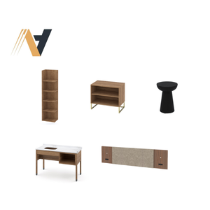 Ensemble de meubles de chambre à coucher de qualité commerciale pour lit queen-size, pour la rénovation et la conversion de chambres d'hôtel, Holiday Inn - Product Image 5