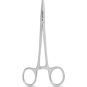 Portaagujas Mayo Hegar de 5.5 Pulgadas con Bloqueo Fuerte y Mordazas Dentadas, Autoclavable, Acero Inoxidable de Grado Quirúrgico - Product Image 5