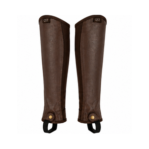 Polainas de Cuero Premium para Montar a Caballo, Protección Ecuestre para Piernas, Equipo de Entrenamiento para Hombres y Mujeres - Product Image 2