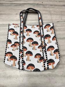 Bolso Tote de Cuero Genuino de Lujo para Mujer, con Impresión y Logotipo Personalizados, Bolso de Hombro Moderno, Bolso Tote de Algodón con Estampado a Mano - Product Image 3