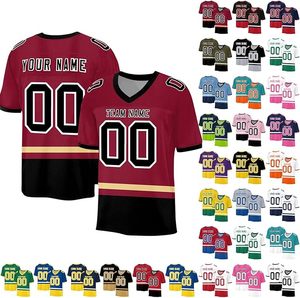 Maillots de football américain personnalisés de qualité export, en mélange Spandex/Coton antibactérien, unisexes, pour équipes professionnelles - Product Image 1