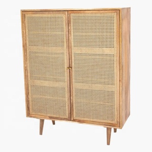 Aparador de Ratán con 2 Puertas para Cocina - Product Image 3