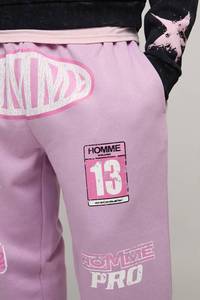 Jogging personnalisés pour hommes imprimés DTF, mélange de coton, pantalons de survêtement de qualité supérieure, tissu respirant et doux, fabrication OEM et ODM - Product Image 4