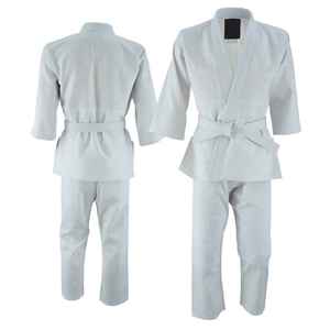 Uniforme de Karate Personalizado Negro 100% Algodón de Alta Calidad, Ropa de Entrenamiento de Artes Marciales Unisex de la Mejor Calidad al por Mayor - Product Image 6