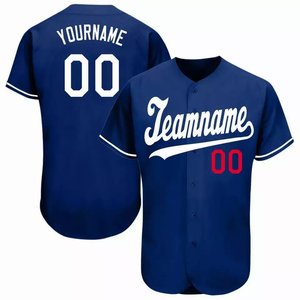Camiseta de Béisbol Personalizada para Hombre, Azul Marino, Sin Mangas, Nombre del Equipo 00, Impresión Digital, Transpirable, Talla Grande, Absorbe la Humedad, Corte Regular - Product Image 1
