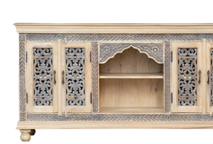 Nuevo Aparador de Estilo Indio para Sala de Estar, Tallado a Mano en Madera Sólida, con Gran Capacidad de Almacenamiento, para Apartamento - Product Image 2