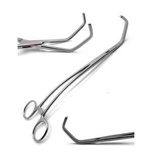 Satinsky 10.5" Stainless Steel Vena Cava Clamp Manual Powered Surgical Instruments CE Certified by <b>Blush</b> surgical - Product Image 6