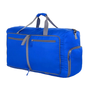 Premium Olive Green Ripstop Travel Duffle Large Capacity Lightweight Foldable Weekender Dedicated Shoe Compartment duffel bag - Product Image 2