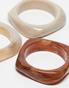Women's H a CRAFT Classic <b>Resin</b> Bangles with Floral Design for Party Occasions-Lovers Pattern - Product Image 1