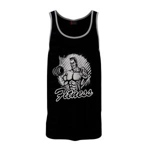 Camiseta sin mangas de gimnasio atlética de malla de alta calidad para hombre, camiseta sin mangas unisex con logotipo personalizado, camiseta sin costuras para correr, camisetas de gimnasio al por mayor para hombre - Product Image 5