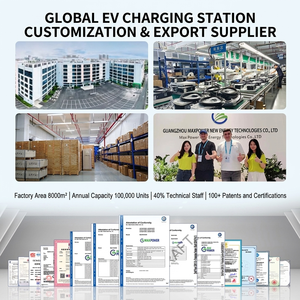 Station de recharge AC pour véhicules électriques Evcharger, 22 kW, type 2, murale, blanche, OCPP 1.6 2.0 - Product Image 3