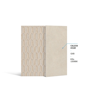 Azulejos de Porcelana Calzor Ivory GHR Surphase para Piso y Pared, 600x1200mm, Acabado Mate, Diseño Interior Moderno - Product Image 1