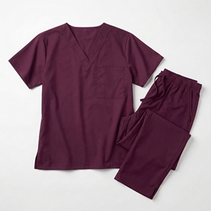 RTS Custom Unisex Polyester Spandex Hospital Uniform | Comfortable Medical <b>Scrubs</b> Set Needle Detection Seamless Fusing | Uniform - Product Image 2