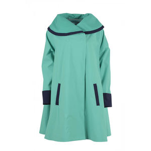 Women Adult Long <b>Raincoat</b> Impermeable Rainwear Outdoor Hiking Travel Waterproof Hooded Ladies Rain Coat - Product Image 1