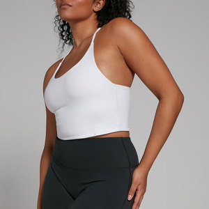 Camiseta Deportiva de Alta Calidad para Mujer, Diseño Cruzado en la Espalda, Personalizada, al por Mayor, para Gimnasio, Entrenamiento, Yoga y Actividades al Aire Libre - Product Image 1