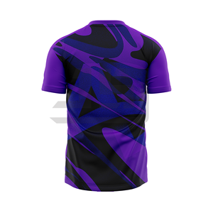 Maillot de football haut de gamme, design personnalisé, t-shirt de football léger, respirant, anti-humidité, performance 100% coton pour les équipes - Product Image 5