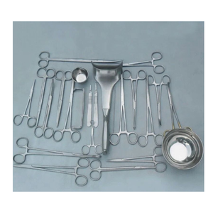 Juego de instrumentos quirúrgicos CESAREAN de 24 piezas para cirugía general, juego quirúrgico de calidad premium, acero inoxidable, CE - Product Image 1