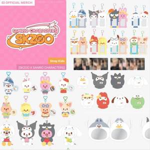 Stray Kids SKZOO X SANRIO CHARACTERS, CD de Música K-Pop, Papel y Plástico, Idioma Coreano, Para Todas las Edades - Product Image 1
