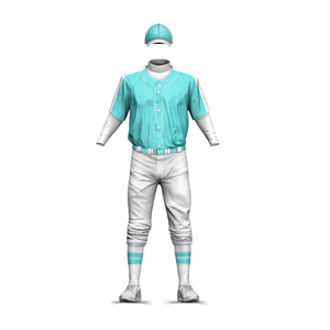 Uniforme de Béisbol Personalizado para Hombre Adulto, Tejido 100% Poliéster, Transpirable, Antibacterial, de Secado Rápido, Tallas Grandes - Product Image 1