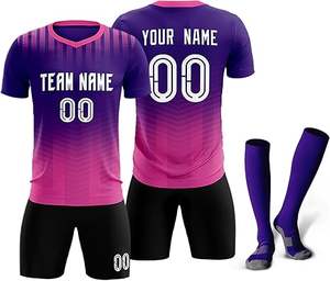 Uniforme de Fútbol de Último Diseño 100% Poliéster, Nuevo Estilo, para Adultos, Calidad Premium Profesional, Color Personalizado, Secado Rápido, Sin Mangas - Product Image 1