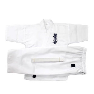 Uniforme de Karate Unisex de Nivel Maestro, Tela para Karate, Kata, Kumite, Entrenamiento, Hapkido, Diseño Tradicional Personalizado - Product Image 4