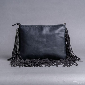 Hair On Hand Tooled Leather Turquoise Cowboy Hat Crossbody Bag Western Floral Genuine Leather Shoulder Fringe Purse For Women's - Product Image 3