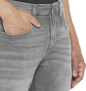 Jeans Rectos para Hombre con Logotipo Personalizado OEM, Color Personalizado, Transpirables en 3D, Lavado Claro, Diseño Apilado de Alta Calidad para Otoño/Verano - Product Image 1