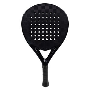Raquettes de paddle-tennis de qualité supérieure en carbone 24k pour logo personnalisé, surface 3D, raquettes de paddle-tennis super puissantes, réductions en gros - Product Image 5