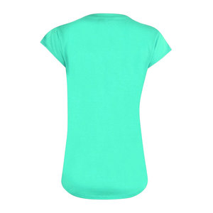 เสื้อยืดผู้หญิงแบบใหม่ ตัดเย็บอย่างดี รับทำโลโก้/สีตามสั่ง ผ้าไม่ยับ ระบายอากาศได้ดี คุณภาพพรีเมียม ราคาขายส่ง - Product Image 2