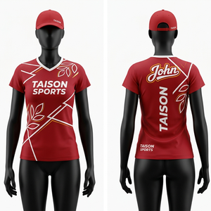 Maillot de tennis pour femme en polyester et élasthanne, maille premium 160 GSM, bleu gris, design à panneaux, évacuation de l'humidité, logo personnalisé par sublimation. - Product Image 6