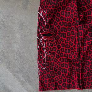 Pantalones Deportivos Personalizados con Logotipo, Estilo Urbano, para Hombre, de Algodón Grueso, Lavado Ácido Vintage, Anchos, Holgados, con Rayas - Product Image 4