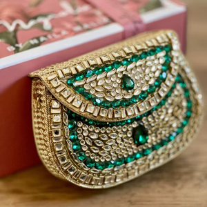 Bolsa de novia exclusiva hecha de terciopelo de lujo al mejor precio - Product Image 1