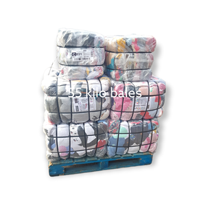 Fardos de Ropa Usada Premium de Poliéster Mixto de EE. UU. para Mujer, Hombre, Niños y Bebés, 50kg 100kg, Venta al por Mayor a Granel, Todas las Estaciones - Product Image 6