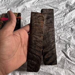 Handmade Natural Sheep horn scale for knife handle, <b>Ram</b> horn scale DIY knives Making Handle Material comb Handle Raw Material - Product Image 3