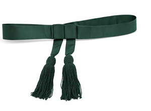 Cinturón de Vestir Formal de Primera Calidad Piper Green, Cinturón de Vestir Ceremonial de Estilo Clásico con Borlas - Product Image 3