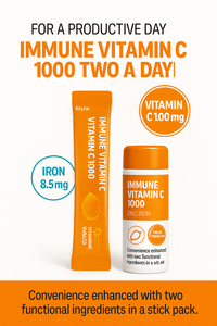 Suplemento de Vitamina C y Zinc en Polvo de Alta Potencia, Antioxidante, Refuerzo Inmunológico, Suplemento Alimenticio OEM para Adultos, 1 Sobres Diarios - Product Image 5