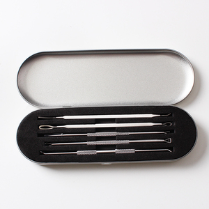 High Quality Face <b>Blackhead</b> Remover Stainless Steel Pimple <b>Extractor</b> Customizable Packaging Latest Design - Product Image 5