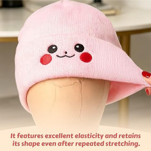 Chapeau en laine mérinos unisexe, bonnet en tricot pour l'extérieur, pour hommes et femmes, en milieux urbains et ruraux, vêtements biologiques - Product Image 2
