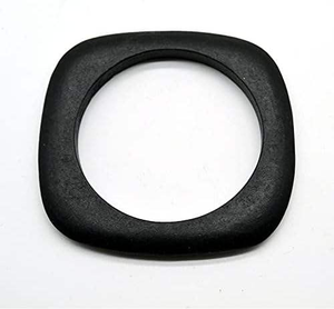 Bracelet manchette rond en bois naturel coloré, fait main, ethnique, vintage, simple, pour le bricolage - Product Image 1