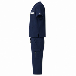 Blouse médicale jetable en PP non tissé à manches courtes, respirante, pour patient, prix abordable, vente en gros - Product Image 3