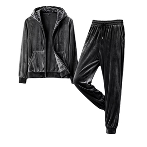 2026 Unique Custom <b>Plain</b> Dyed Men Pullover <b>Tracksuits</b> Trendy Wholesale Easy To Wear Men Pullover <b>Tracksuits</b> - Product Image 1