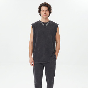 Camisetas sin mangas de algodón vintage para hombre, para gimnasio, entrenamiento, culturismo, deportivas, formales, transpirables, ecológicas, de alta calidad - Product Image 6
