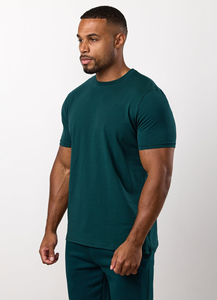 T-shirt Homme Oversize en Coton 100% de Bonne Qualité, Impression de Logo Personnalisé, Vente en Gros OEM, T-shirt Uni Baggy - Product Image 3