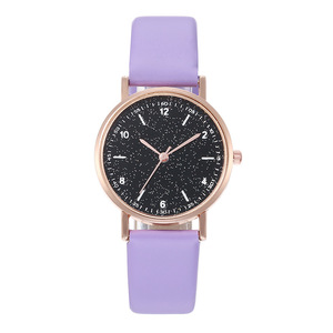 Reloj de Cuarzo para Mujer con Caja de Aleación y Diseño de Cielo Estrellado, Reloj Casual para Estudiantes - Product Image 2