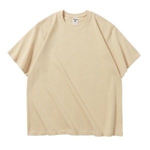เสื้อยืดแขนสั้นผู้ชาย ผ้าฝ้าย 100% ทรงปกติ คอกลม สีพื้น ผ้าเจอร์ซีย์ถัก - Product Image 5