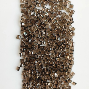 ควอตซ์สโมคกี้ธรรมชาติ 3 มม. ทรงสี่เหลี่ยมเจียระไนแบบสเต็ปคัท คุณภาพดีที่สุด พลอยเม็ดเดี่ยวสำหรับทำเครื่องประดับและสร้อยคอ - Product Image 4