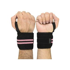 Sangles de poignet auto-agrippantes pour haltérophilie, soulevé de terre, powerlifting, entraînement en salle de sport – Sangles de soutien robustes pour poignets – Fabricant OEM - Product Image 1