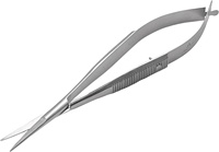 Ciseaux professionnels de soin des ongles de beauté éco-emballés lame droite Micro pointe en acier inoxydable coupe des sourcils artisanat de coupe