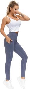 Pantalones de Yoga Versátiles para Mujer, Leggings de Cintura Alta para Yoga, Gimnasio, Correr, Entrenamiento, Ropa Deportiva sin Costuras, Leggings Transpirables - Product Image 6